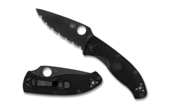 Spyderco Tenacious Ltwght 3.39" Blk