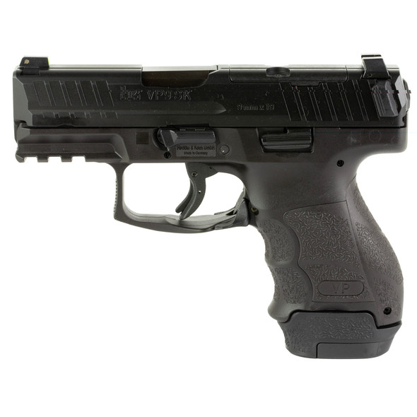 Hk Vp9sk 9mm 3.39" 15rd Blk Or