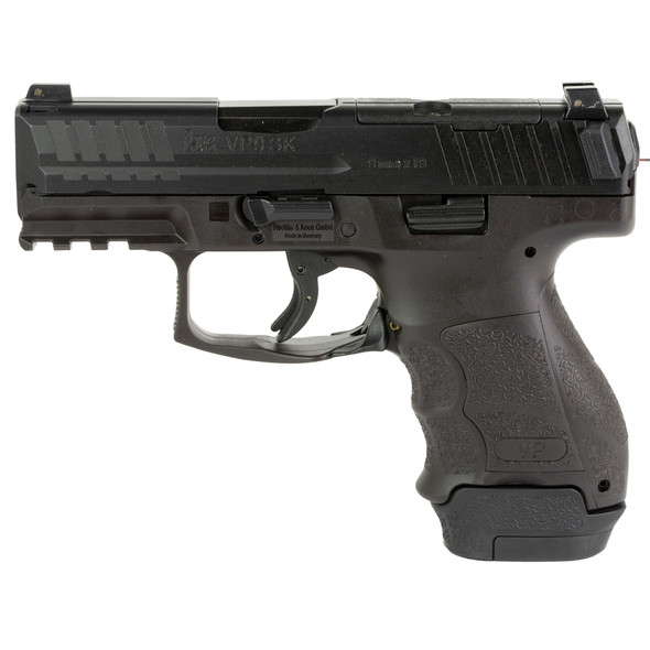 Hk Vp9sk 9mm 3.39" 15rd Blk Or Ns