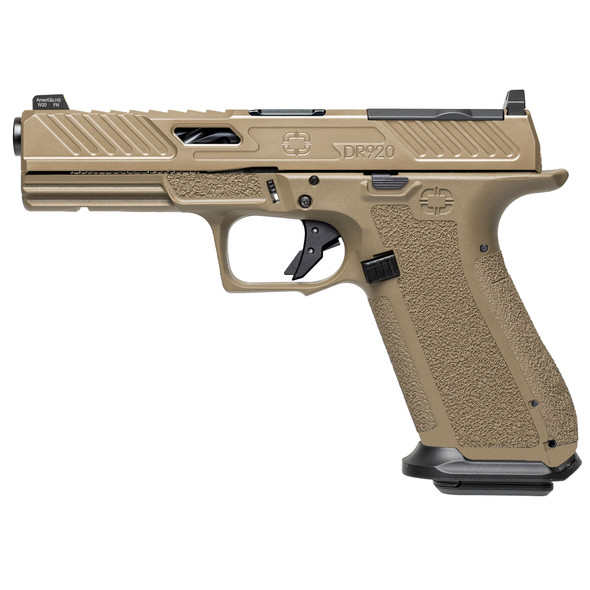 Shdw Dr920 Elte 9mm Fde 4.5" Blk Bbl