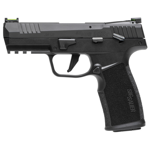 Sig P322 22lr 4" 10rd Blk W/tb Adptr