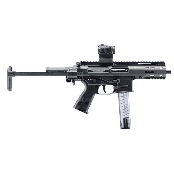 B&t Spc9 Pdw Sbr 9mm 9" 30rd Glk Blk