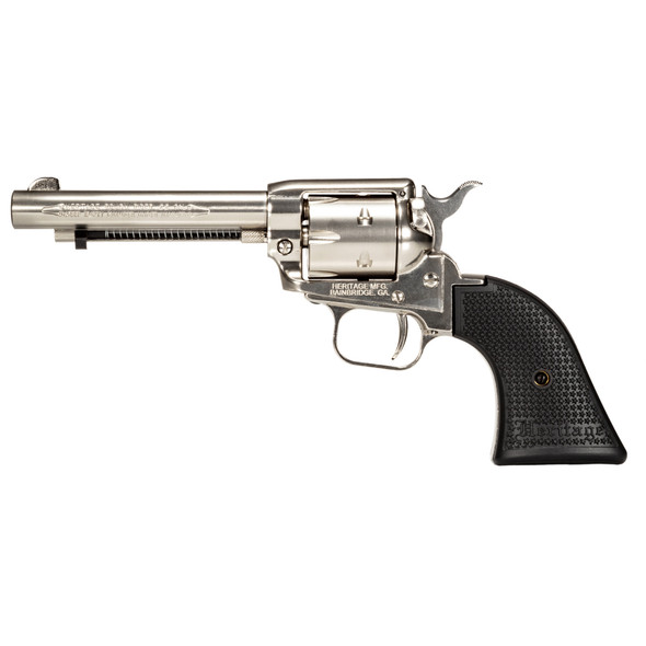 Heritage 22lr Only 4.75" Nickel Star