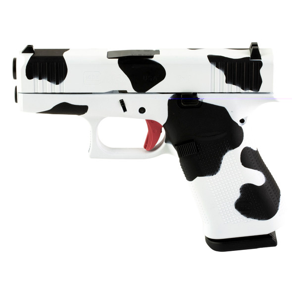 Glock 43x 9mm 10rd Cow Print