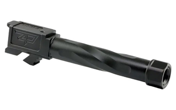 Zaf Bbl For G19 Gen 1-5 Threaded Blk