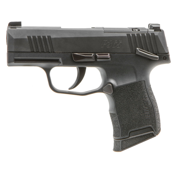 Sig P365 9mm 3.1" Ms Cmp 10rd Blk Ca