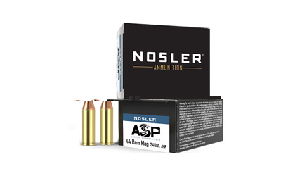 Nosler Asp 44 Mag 240gr Jhp 20/200
