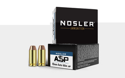 Nosler Asp 10mm 180gr Jhp 20/200
