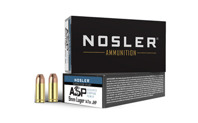 Nosler Asp 9mm 147gr Jhp 50/500
