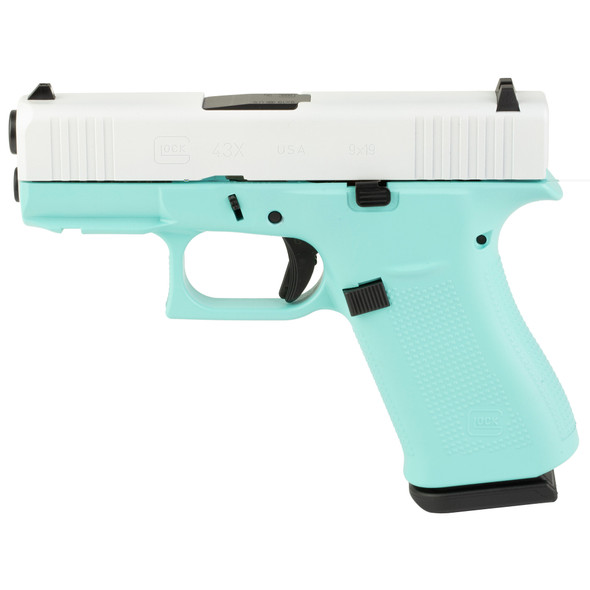 Glock 43x 9mm 10rd Reb Pearl Wht Fr