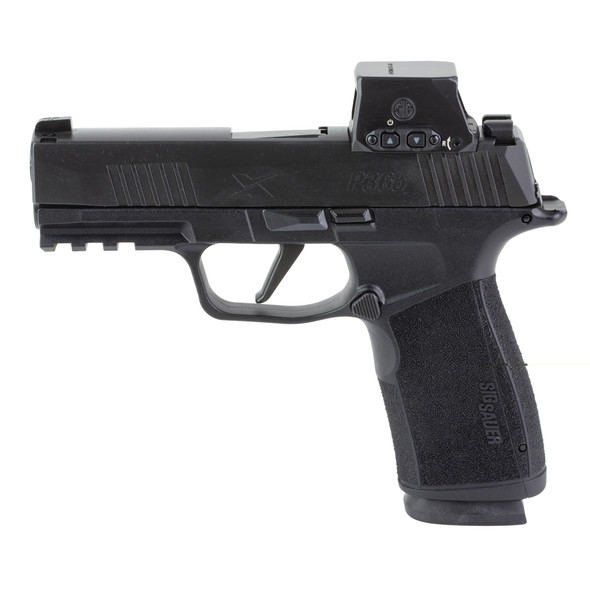 Sig P365 Xmacro 9mm 3.7" 17rd Blk Sl