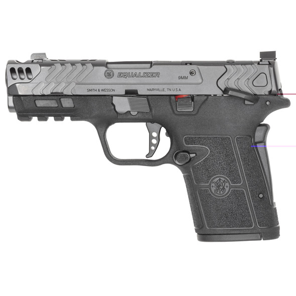 S&w Pc Eqlzr Carry Cmp 9mm 10rd Blk