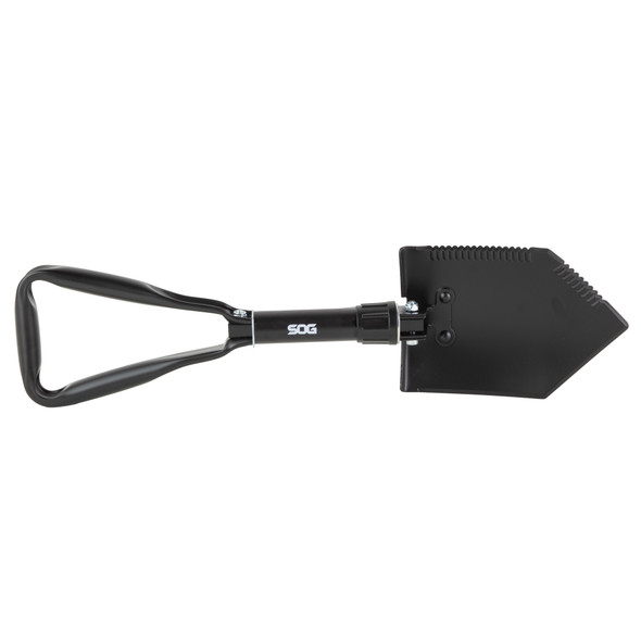 Sog Xl Entrenching Tool Blk W/sheath