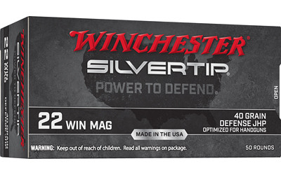 Win Silvertip 22wmr 40gr Jhp 50/1000