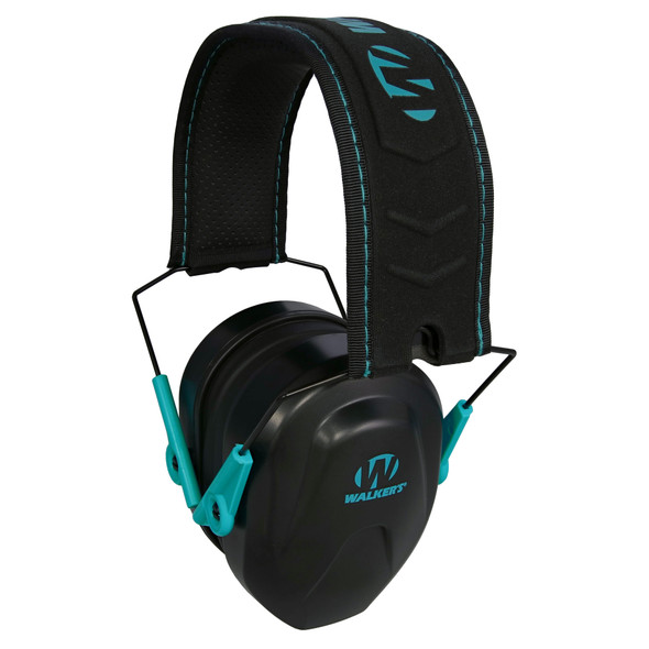 Walkers Rzr Cmpct Passive Muff Teal