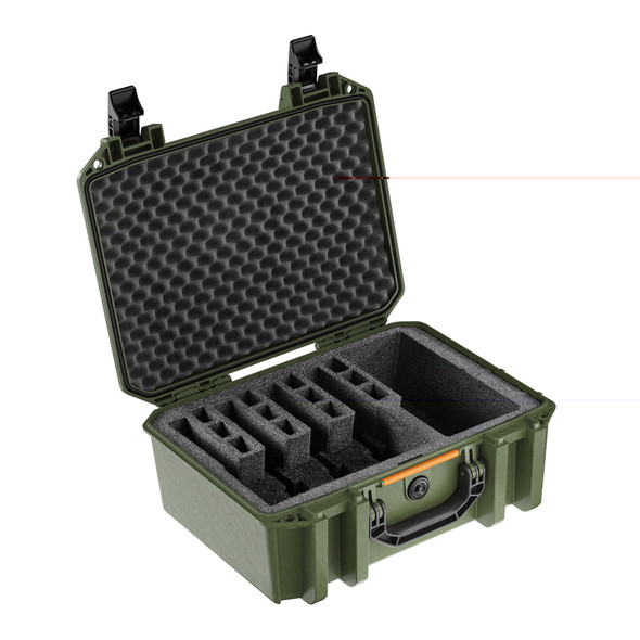 Pelican Vault V300pf5 Five Pstl Odg
