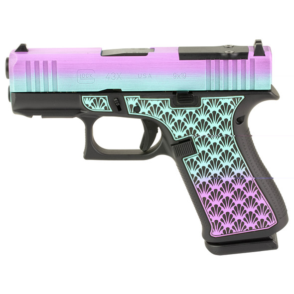 Glock 43x 9mm 10rd Mos Fs Island Bug