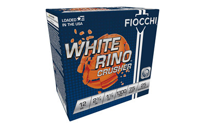 Fiocchi W Rino Crsh 12ga #7.5 25/250
