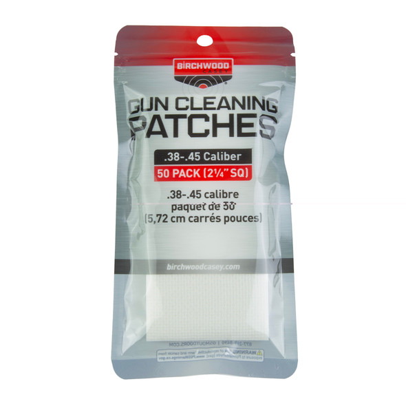 B/c Patch 2-1/4 Sq 38-45cal 50pk
