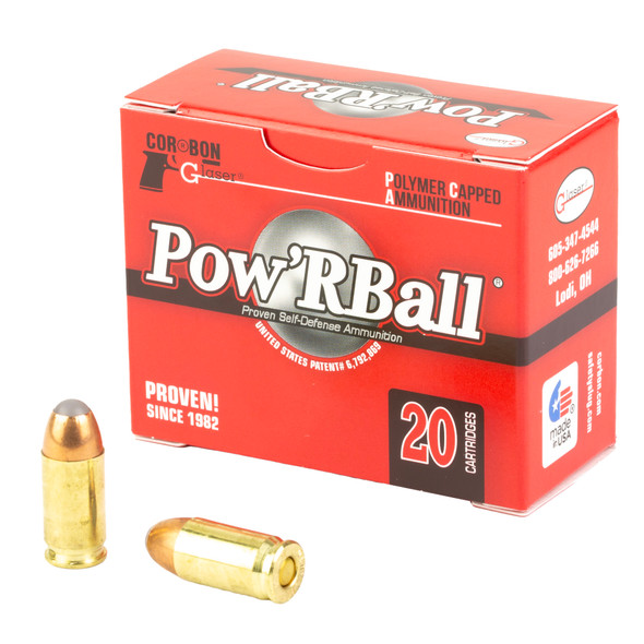 Corbon Pow'rball 380acp 80gr 20/500