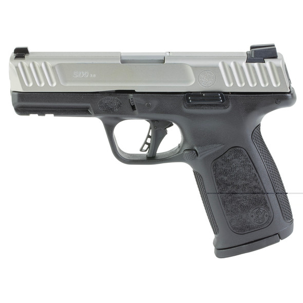 S&w Sd9 2.0 9mm 4" 16rd Blk/slv Bndl