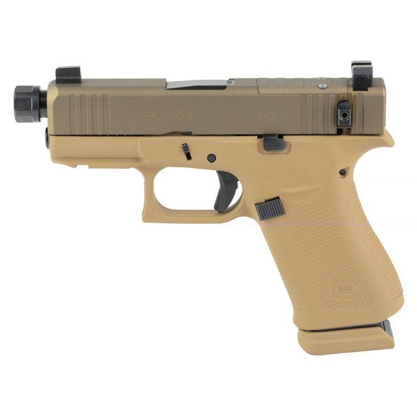 Glock 43x 9mm 15rd 3.92" Tb Fde Blem