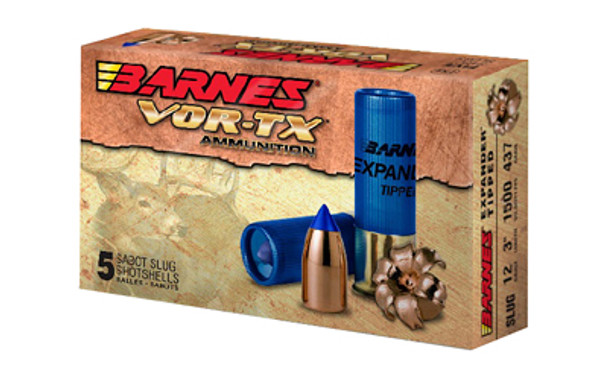 Barnes Vor-tx 12ga 3" 438gr 5/100