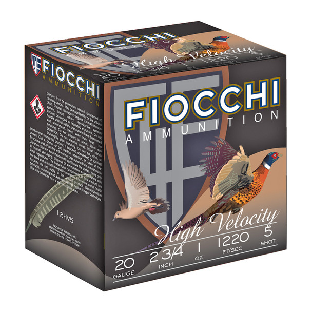 Fiocchi 20ga #5 Hv Lead Hunt 25/250