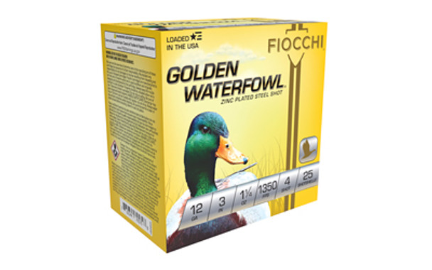 Fiocchi 12ga #4 Golden 25/250