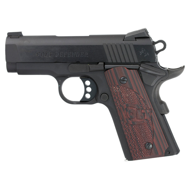 Colt Defender 45acp 3" Bl Ns 7rd