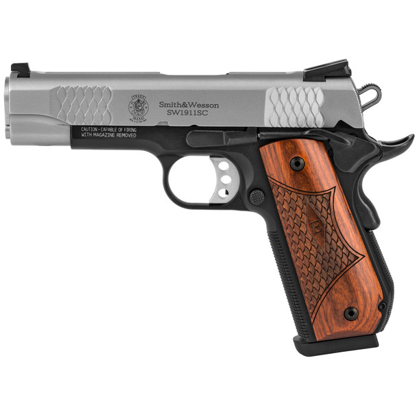 S&w 1911sc E 45acp 8rd 4.25" Scd Dt