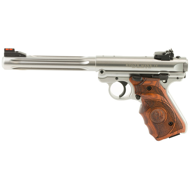 Ruger Mrk Iv Hunt 22lr 6.9" Stn 10rd - RUG40160