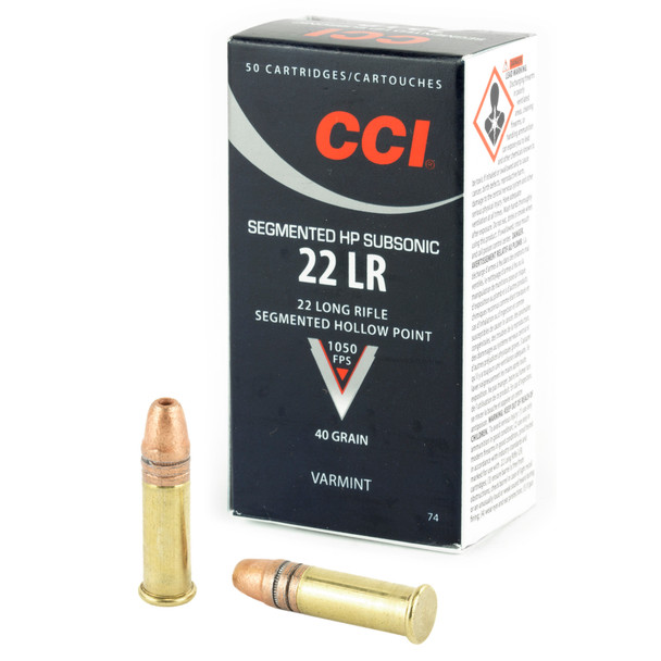 Cci 22lr 40gr Shp Sub-sonic 50/5000
