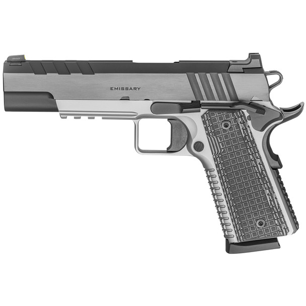 Sprgfld 45acp Emissary 5" 8rd Sts/bk