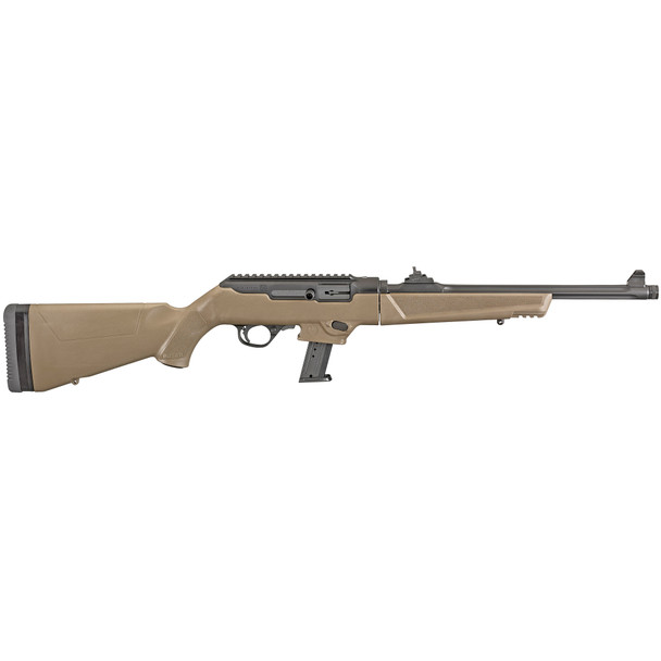 Ruger Pc 9mm 16.12" Fde 17rd Ns
