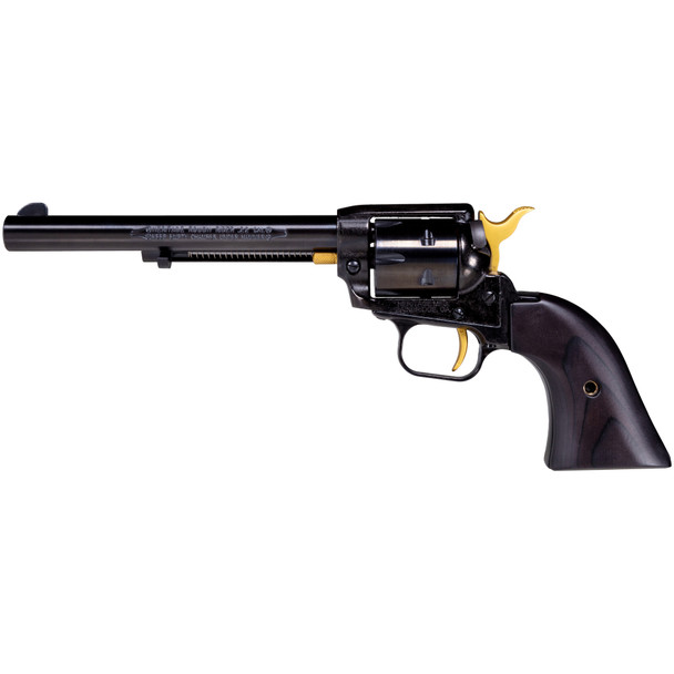 Heritage 22lr Only 4.75" Blk W/ Gld