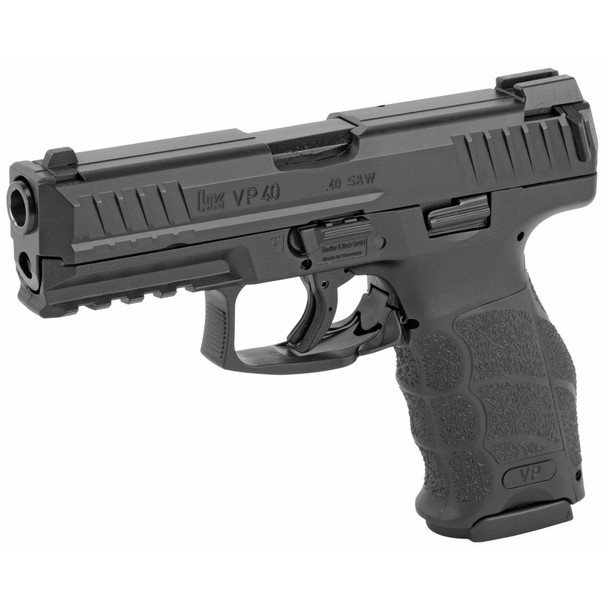 Hk Vp40 40s&w 4.09" 10rd Blk Ns 3mag