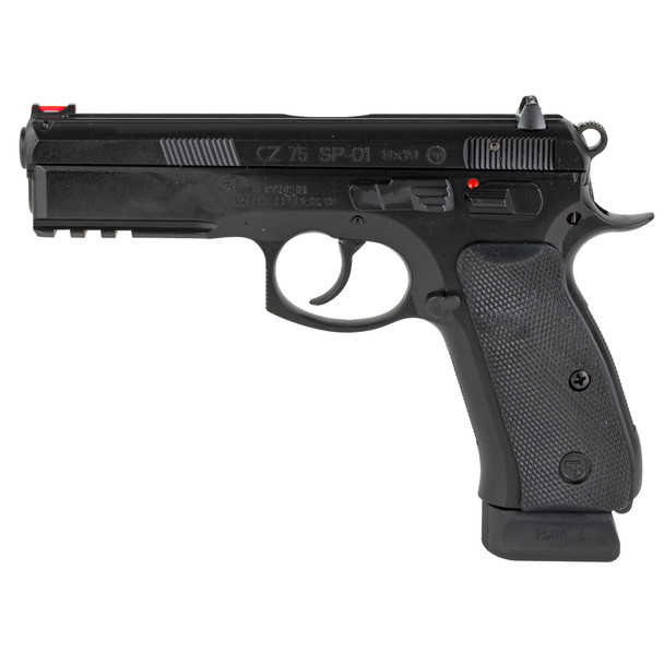 Cz 75 Sp-01 9mm 4.6" Blk 19rd