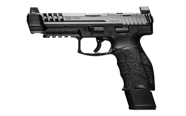 Hk Vp9l Or 9mm 5" 3-10rd Ns Blk