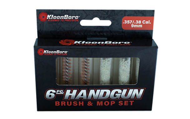 Kleen Br Hg 9mm Brush & Mop Set 6pc