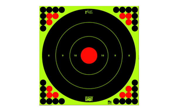 Pro-shot Target 17" Grn Bullseye 5pk