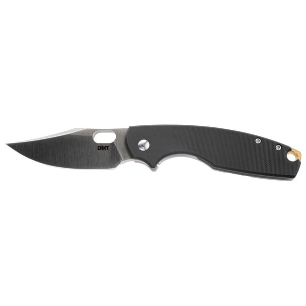 Crkt Pilar Iv Black 3.09" Plain Edge