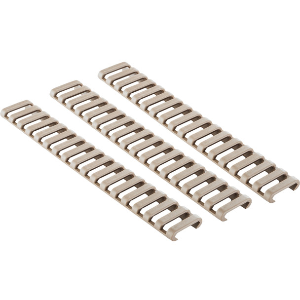 Ergo 18-slot Lddr Rail Covers 3pk Cb