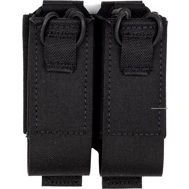 Hsp Double Pistol Mag Pouch Blk