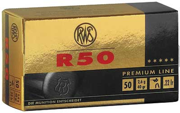 Rws 22lr R-50 Lrn 40gr 50/5000 - UXRWS2134187