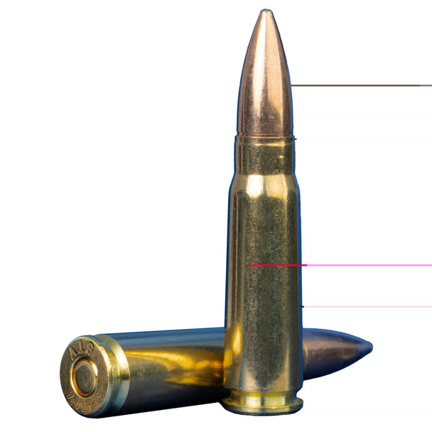 Scorpio Ammo 762x39 124g Fmj 20/2000 Scorpio Ammo 762x39 124g Fmj 20/2000