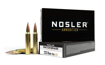 Nosler Rdf 223 Rem 70gr Hpbt 20/200