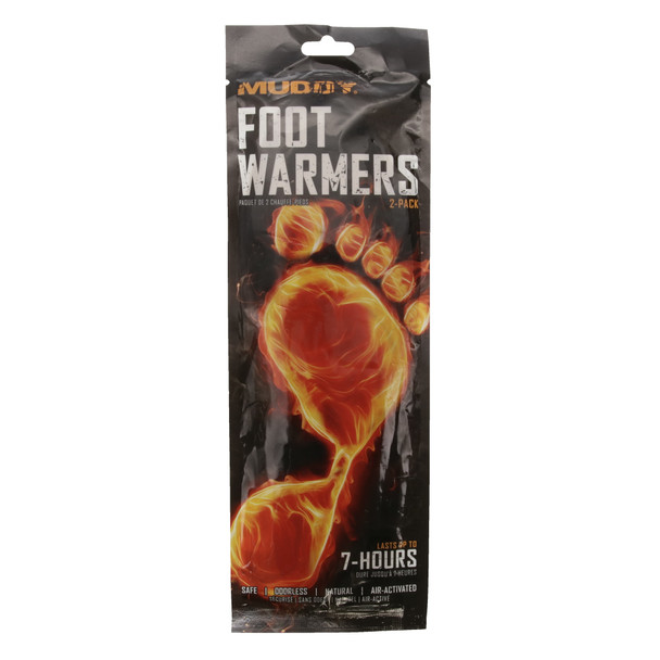 Muddy Disposable Foot Warmer Blk/org