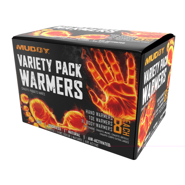 Muddy Disposable Warmer Bulk Org/blk