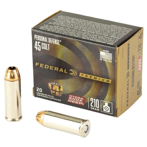 Fed Hydrashok Deep 45colt 210gr 20
